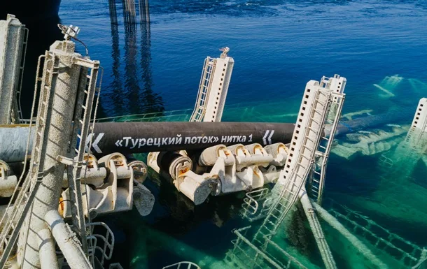 Газпром скоротив поставки через Турецький потік до 81% завантаження
