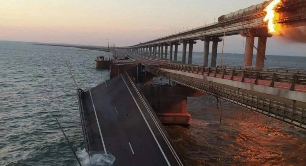 Залізничний міст у Криму пошкоджений ударом ЗСУ по логістиці окупантів